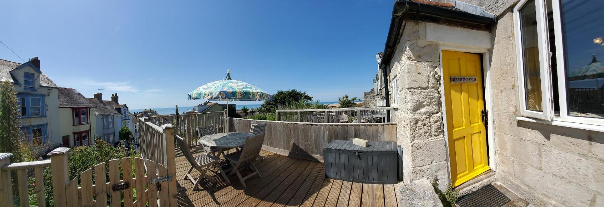 Sea View Cottage Portland Exterior foto